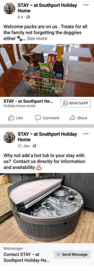 - At - Sleeps 6 Holiday home Southport